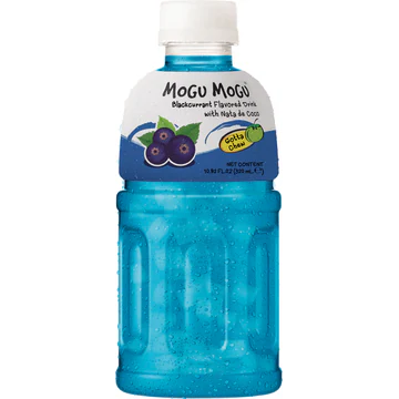 Mogu Mogu Blackcurrant flavour with Nata de Coco