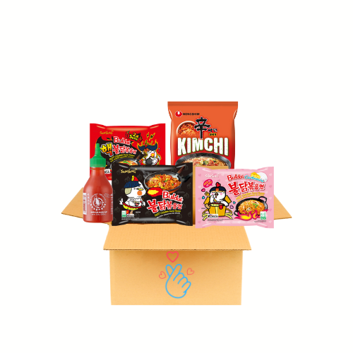 Spicey pittige noedels maken box