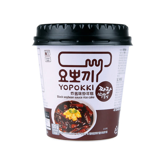 Yopokki zwarte bonen sauce Korean Topokki