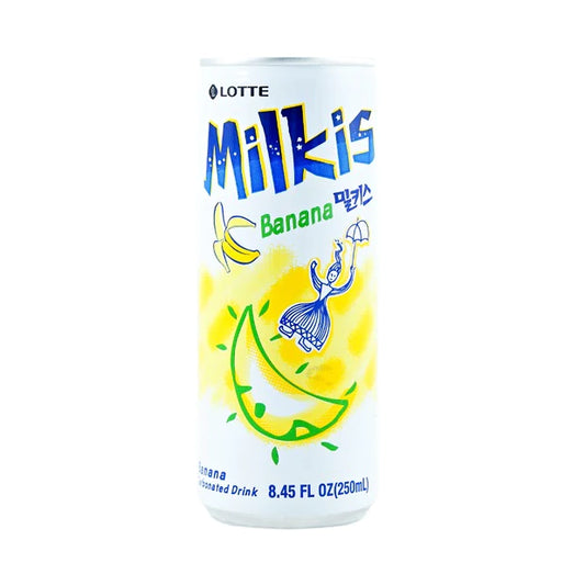 Lotte Milkis Banana Korean Soda 250ml