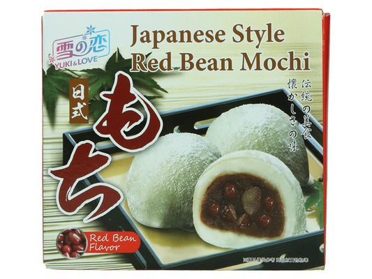 Yuki & Love Mochi Aduki Red Bean ( 4 pieces) 140 g