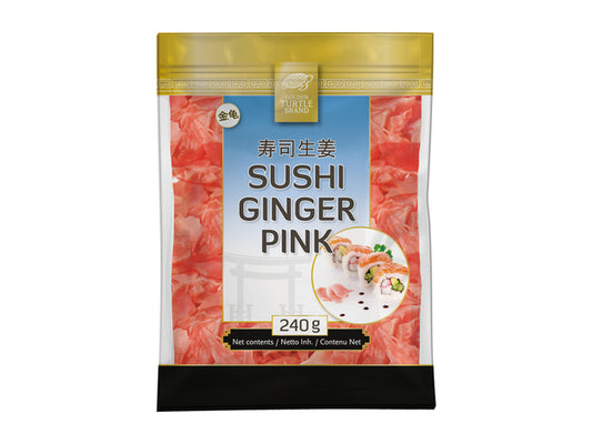Golden Turtle Sushi Ingwer Pink 240g