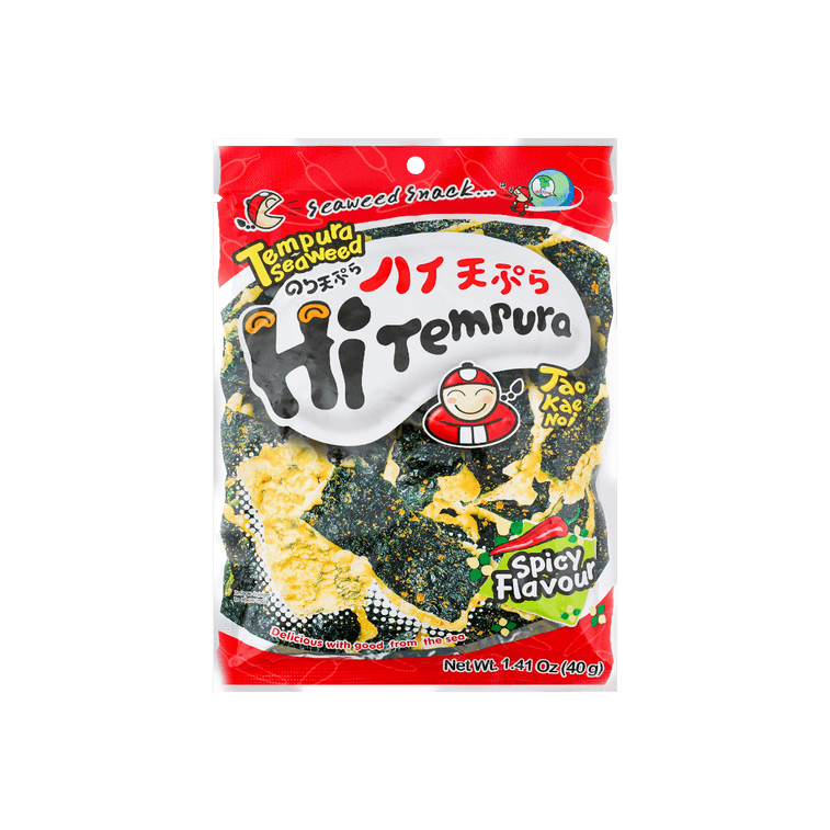 TAOKAENOI snack tempura seaweed SPICY