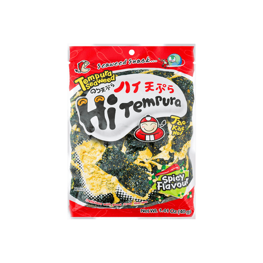TAOKAENOI snack tempura seaweed SPICY 