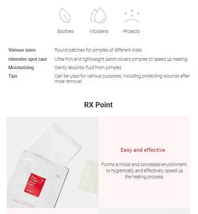 COSRX Acne Pimple Master Patches kopen kfoods