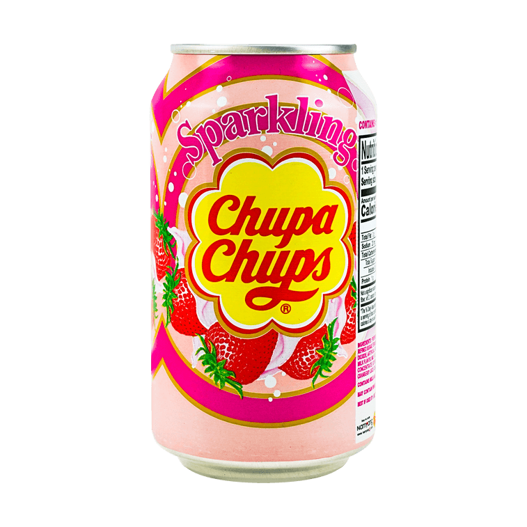 Chupa Chups Soda Drink Strawberry 