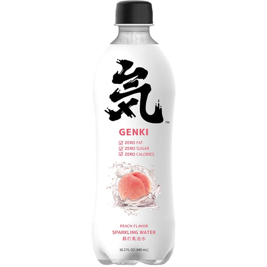 Genki Forest sparkling Water Peach ZERO CALORIES
