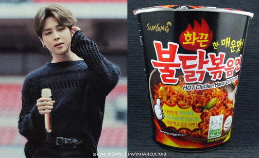 BTS favoriete Ramen noedels