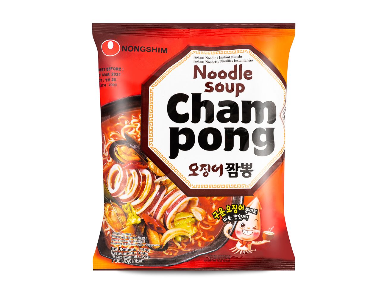 NongShim Champong Instant noedels bestellen 