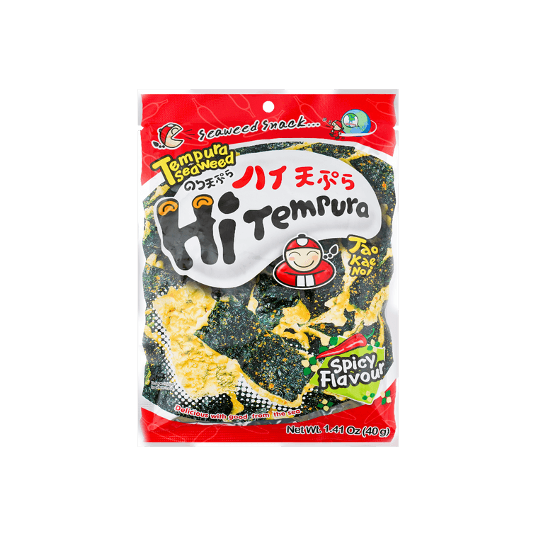TAOKAENOI snack tempura seaweed SPICY 
