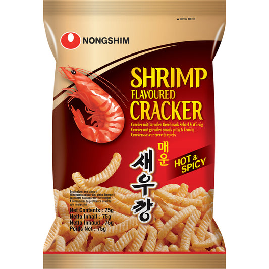 Nongshim Korean Shrimp Cracker Hot 75g