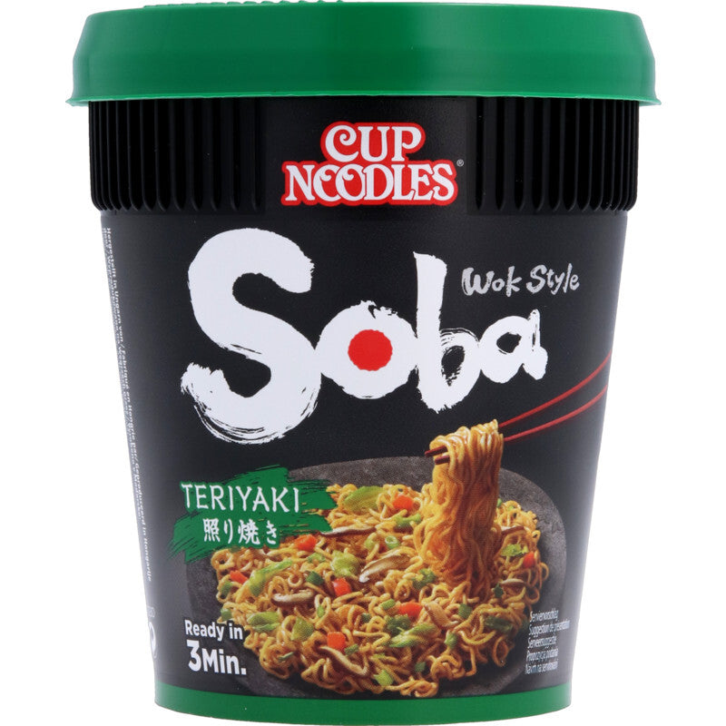 Soba teriyaki noedels bami