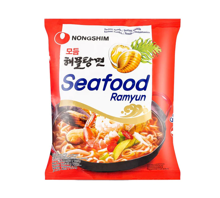 Nongshim Seafood Ramyun Korean Noedels