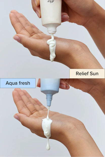 SCHOONHEID VAN JOSEON Relief Sun Aqua-Fresh: Rijst + B5