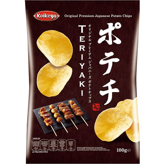 Koikeya Chips de pommes de terre Teriyakii 100g